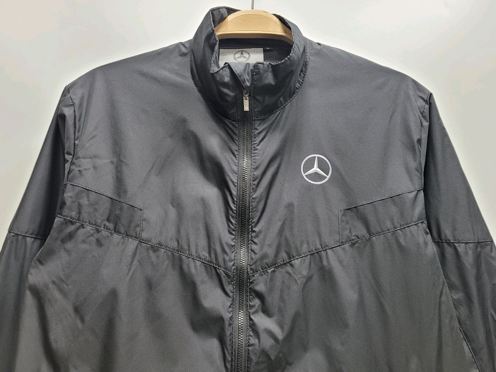 메르세데스 벤츠 바람막이 자켓 / 남 L (추천 95) 블랙 이미지