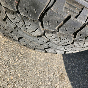 15인치 머드락휠 235 75 r15 at 타이어 세트 이미지