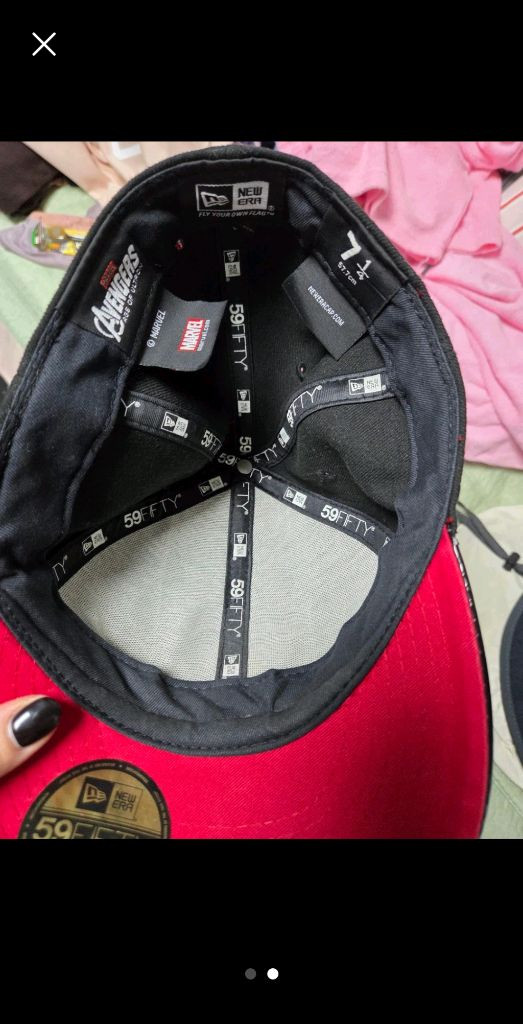 뉴에라 마블 어벤져스 모자 57.7cm--1