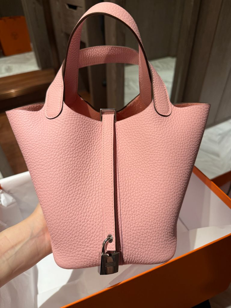 에르메스 피코탄18 로즈사쿠라 k각인 새상품 이미지