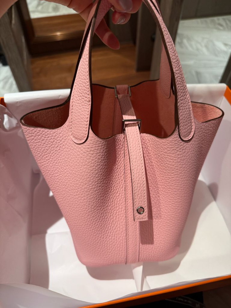 에르메스 피코탄18 로즈사쿠라 k각인 새상품 이미지