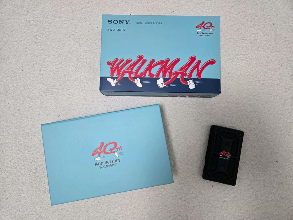 소니 워크맨 40주년 기념 국내 200대 한정 모델 (NW-A100TPS)--2