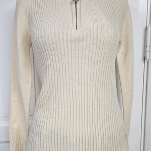 와드로브 하프집업 니트