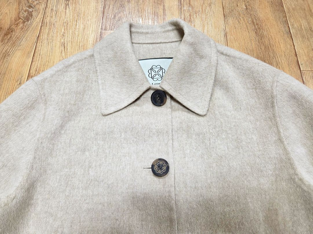 앳코너(at.corner) 핸드메이드 크롭 울자켓 프리사이즈 새상품--5