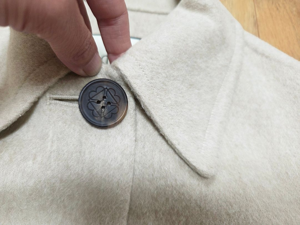 앳코너(at.corner) 핸드메이드 크롭 울자켓 프리사이즈 새상품--6