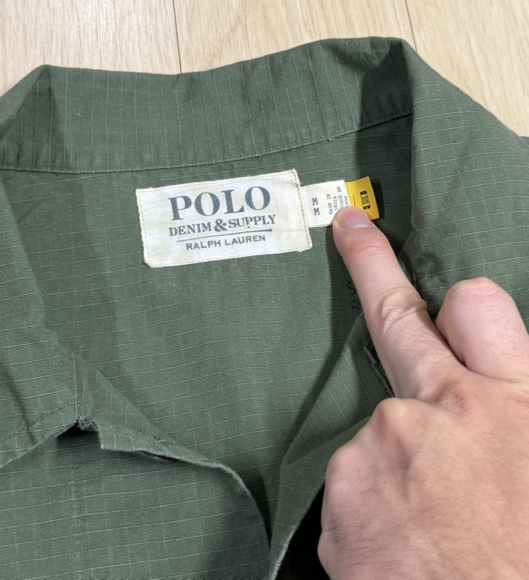 [폴로 랄프로렌] 립스탑 정글 퍼티그 자켓 M 사이즈--1