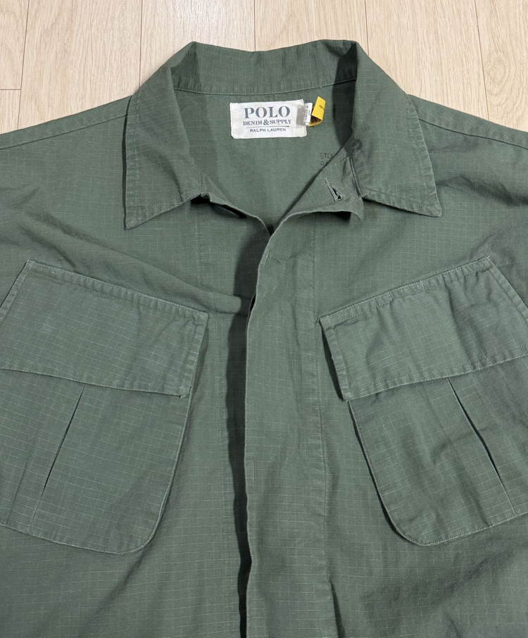 [폴로 랄프로렌] 립스탑 정글 퍼티그 자켓 M 사이즈--2