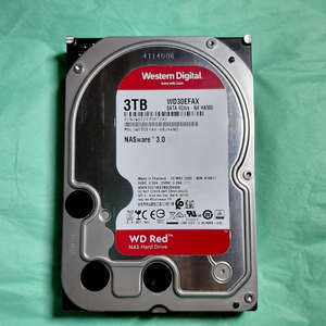Western Digital Red NAS HDD 3TB 3.5인치