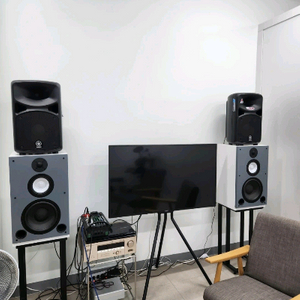 [엘라소니카] 제나 스피커 하이엔드 K스피커 주문제작 (케이블, 스탠드 포함)