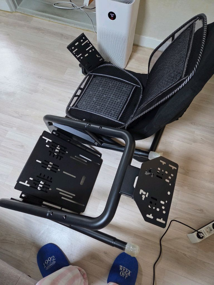 트러스트마스터 t300 + 레이싱휠거치대 짭트--3