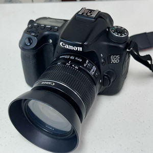 가격인하 / 캐논 EOS 70D + 18-55mm표준렌즈 풀세트 이미지