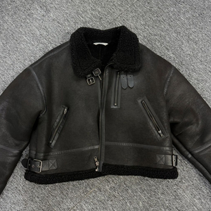 남자 무스탕 자켓 L