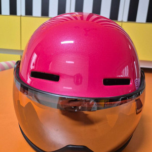 살로몬 키즈 스키 고글 헬멧 핑크