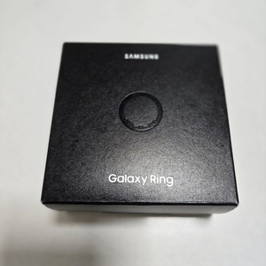 갤럭시링 블랙 10호 리퍼 새제품(직거래 15만)