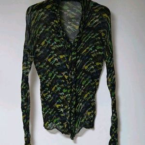 이세이미야케 페테 ISSEY MIYAKE FETE 프린트 가디건 (3)