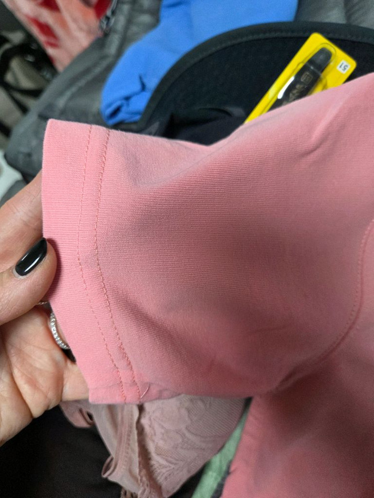 라이프워크 강아지 프린팅 티셔츠 XS--3