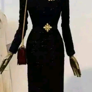 MOJO.S.PHINE 블랙 트위드 원피스 55