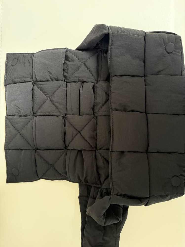 보테가 베네타 패딩 테크 미디움 카세트백--2