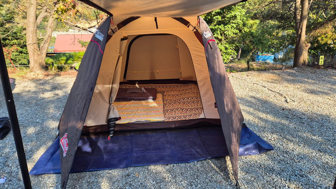 파크론 캠핑 돗자리 매트 (270cmx260cm) 인디포레 태백산맥 이미지