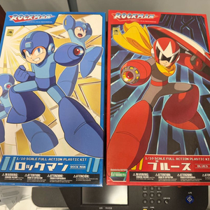 록맨 블루 2종 코토부키아 프라모델