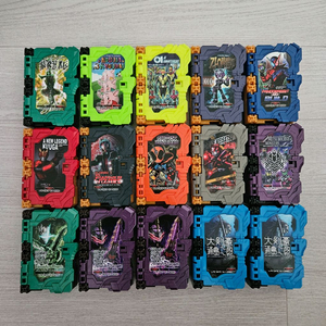 가면라이더 세이버 GP 원더 라이드 북 15종