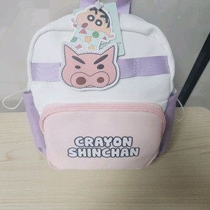 새제품) 크레용 신짱 짱구 부리부리대마왕 가방 (백팩)