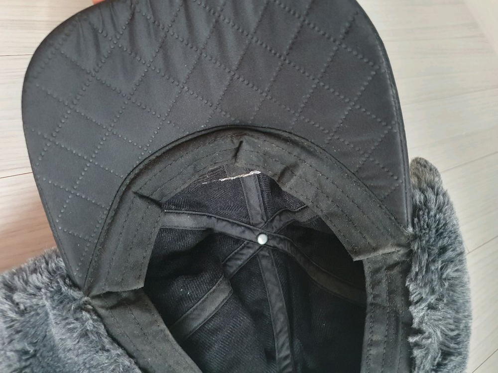 Elura Sports 귀달이 방한모자 블랙--2