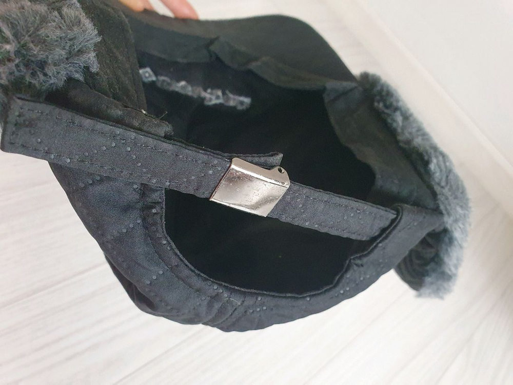 Elura Sports 귀달이 방한모자 블랙--3