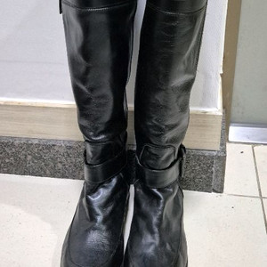 빈폴 가죽 롱부츠ㅡ245