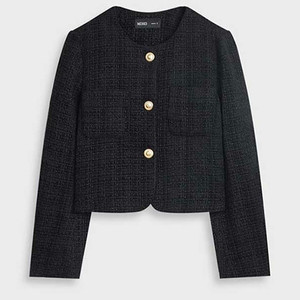 트위드 자켓 #크롭자켓 #네이비자켓