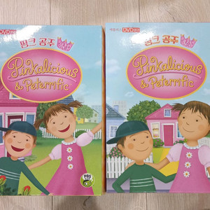 핑크공주 영어 1집 2집 DVD 잠수네영어
