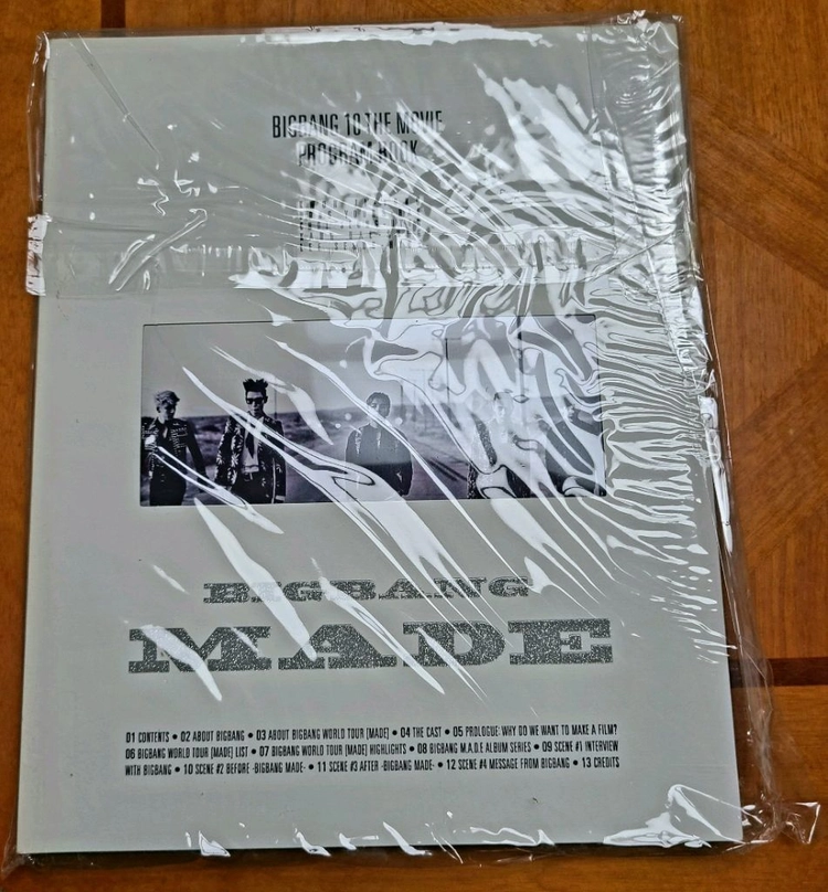 BIGBANG 빅뱅 BIGBANG10 THE MOVIE Program Book / 개봉 상태 양호 / 무료배송 - 안심되는 중고거래