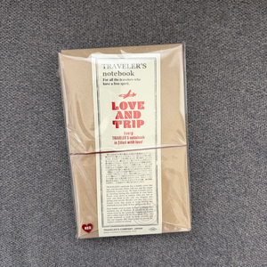 트래블러스 노트 러브앤트립 오리 (새제품)