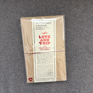 트래블러스 노트 러브앤트립 오리 (새제품)