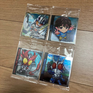 가면라이더 웨하스 씰 스티커 피규어 가챠