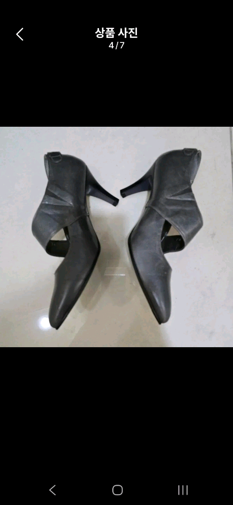 235) 새구두/ 미셸바이탠디 가죽구두 이미지