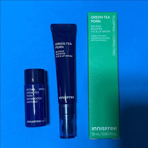 [새제품]이니스프리 그린티PDRN /아이&립 괄사세럼+스킨부스터앰플