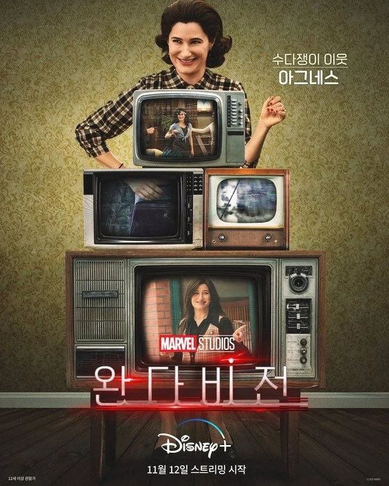 공식 완다비전 wanda vision b2 포스터 메인 케릭터 애거사--4