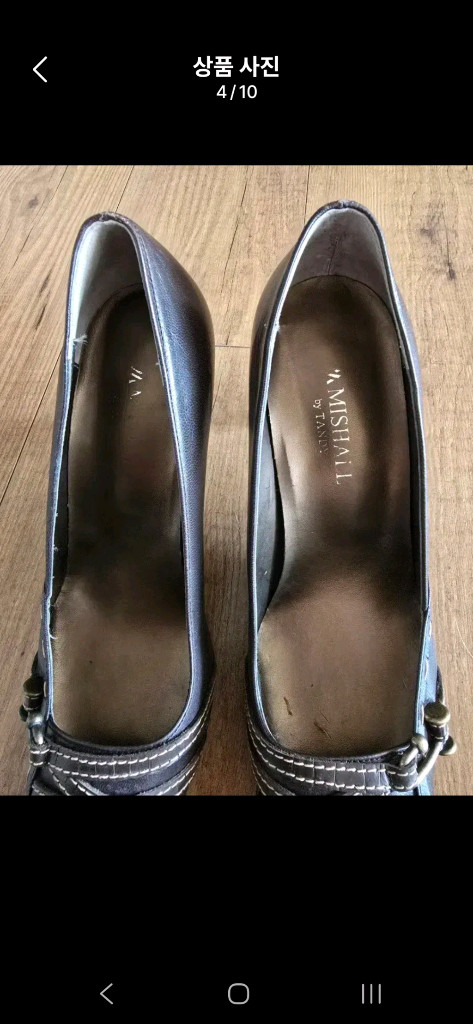 245) 새구두/미셸바이탠디 가죽구두 이미지