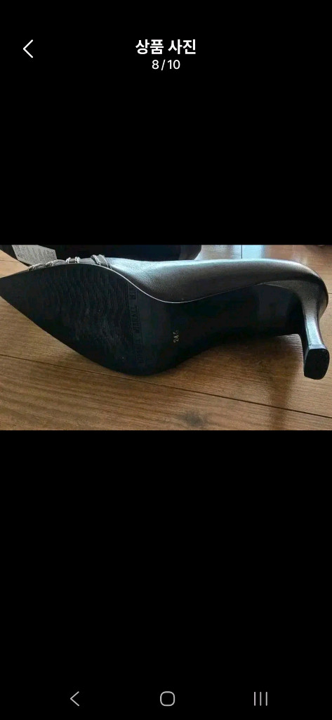 245) 새구두/미셸바이탠디 가죽구두 이미지