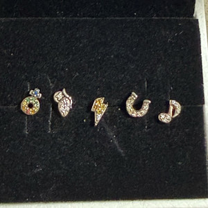 판도라 실버 귀걸이