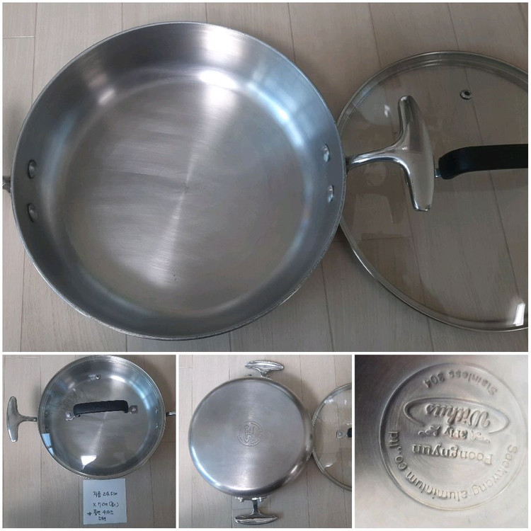 풍년 위더스 스텐 냄비 3종 세트 팝니다.--2