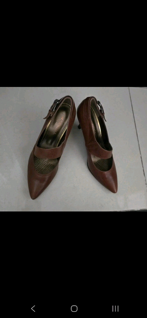 245) 새구두/ 미셸바이탠디 가죽구두 이미지