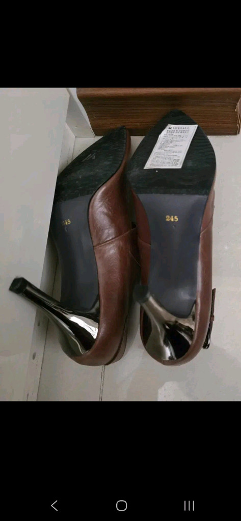 245) 새구두/ 미셸바이탠디 가죽구두 이미지