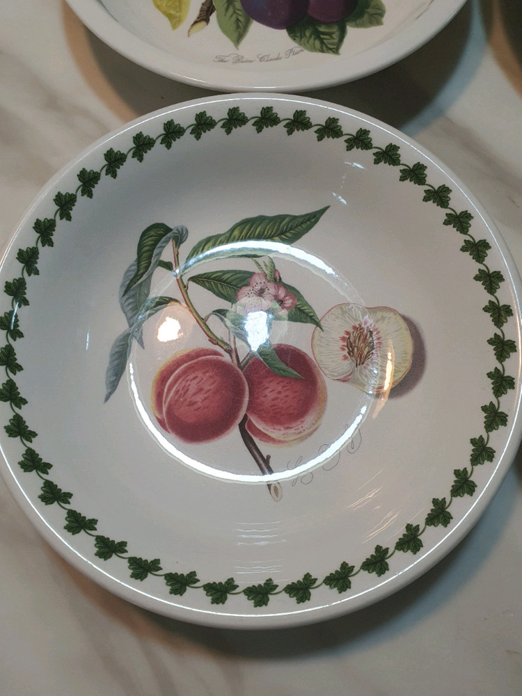 빈티지포모나 Britain 로고 파스타볼 4개 일괄--2