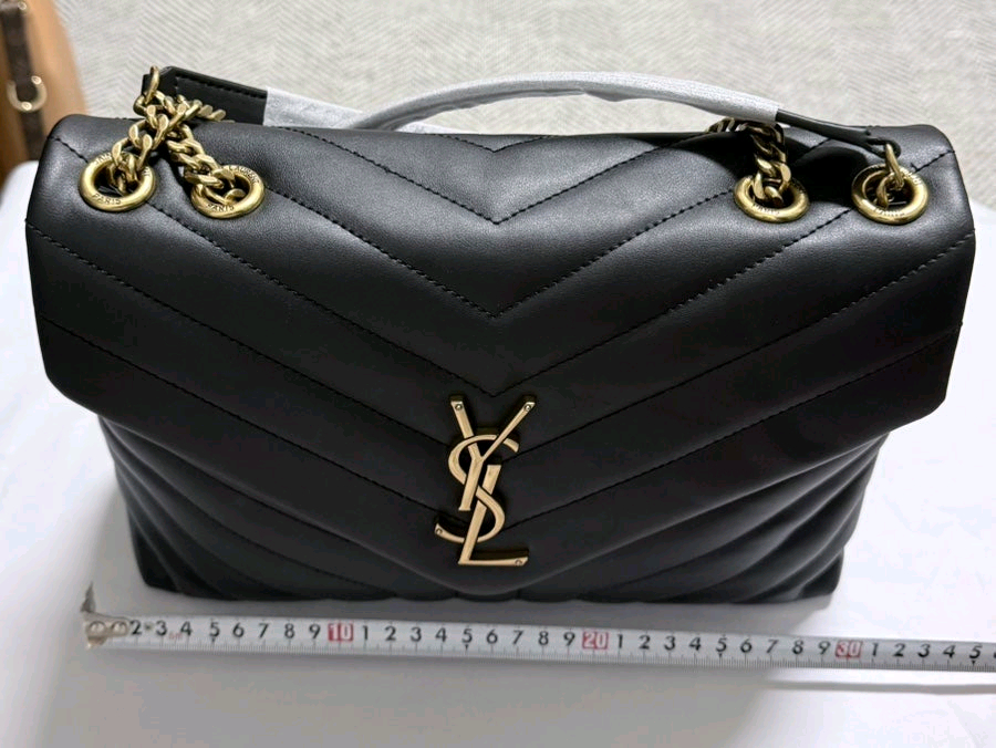 새상품>퀼팅 체인백 블랙--7