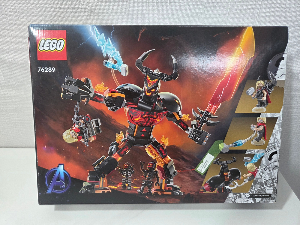 [미개봉 새상품] 레고 76289 마블 토르 대 수르트 판매합니다.--1