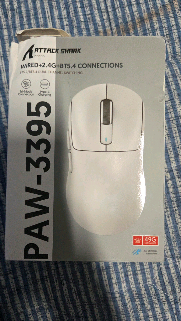 Attack shark x3 게이밍 마우스--2