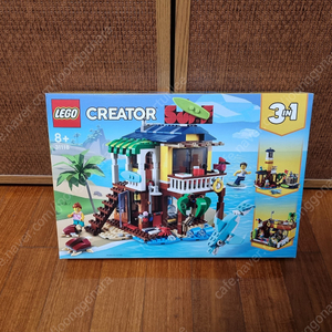 [미개봉 새상품] 레고 31118 크리에이터 서핑 비치하우스 판매합니다.