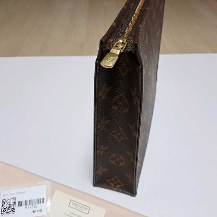 [100%/정품] 루이비통 모노그램 토일렛26 클러치백, 루이비통파우치,루이비통클러치,루이비통토일렛--2